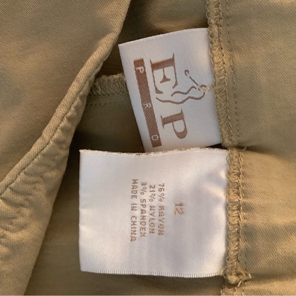 EP Pro Golf Capri Tan Pants - Picture 5 of 5